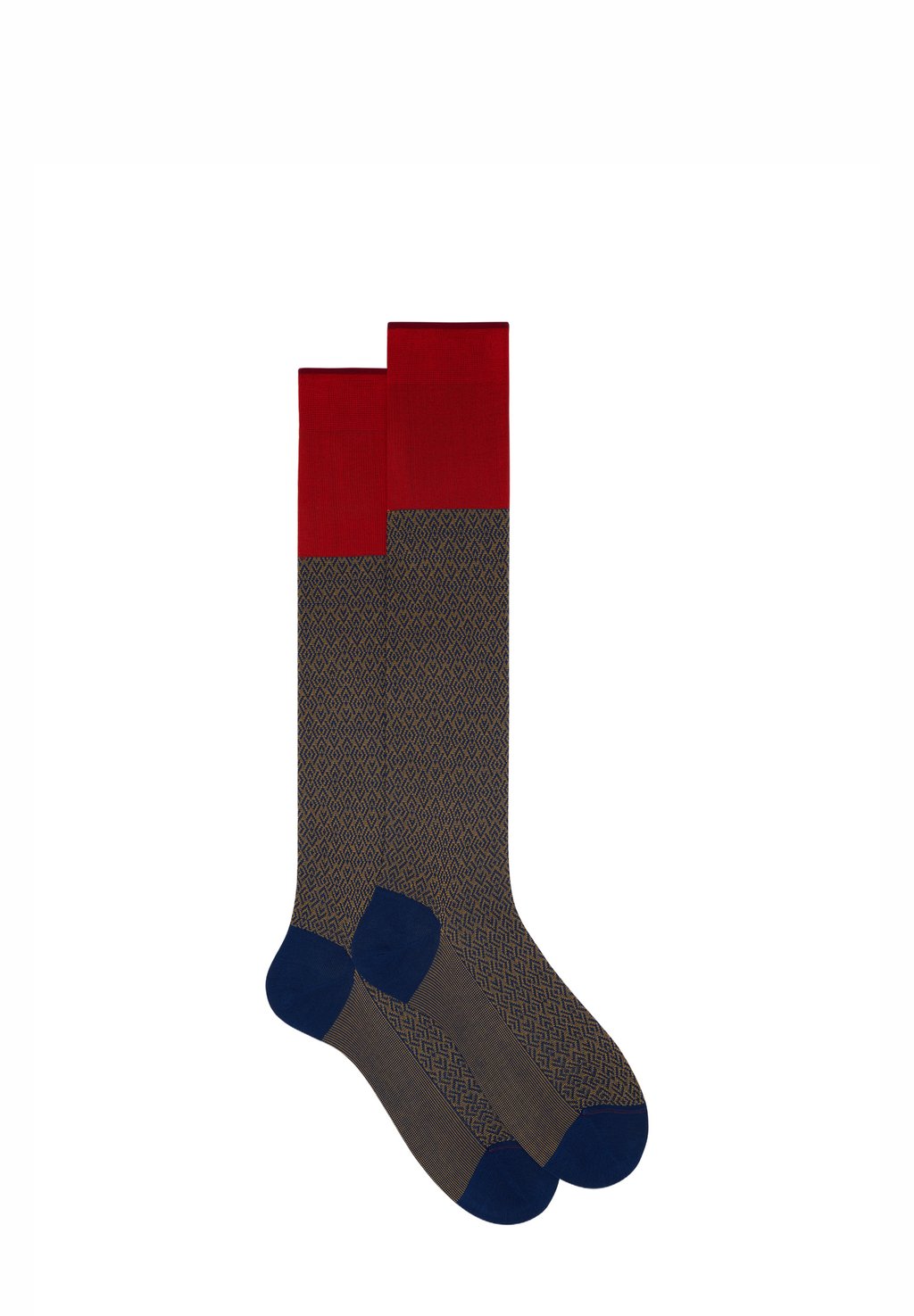

Носки WITH GEOMETRIC WEAVE Gallo, синий