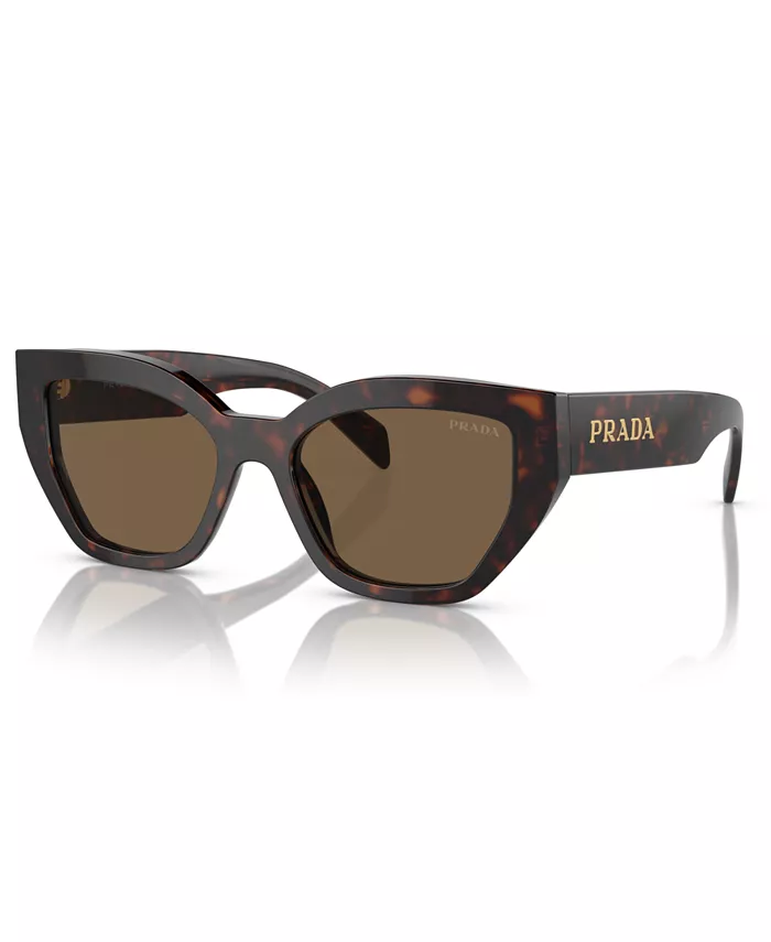 

Женские солнцезащитные очки Lettering Butterfly, модель PR A09S PRADA, коричневый