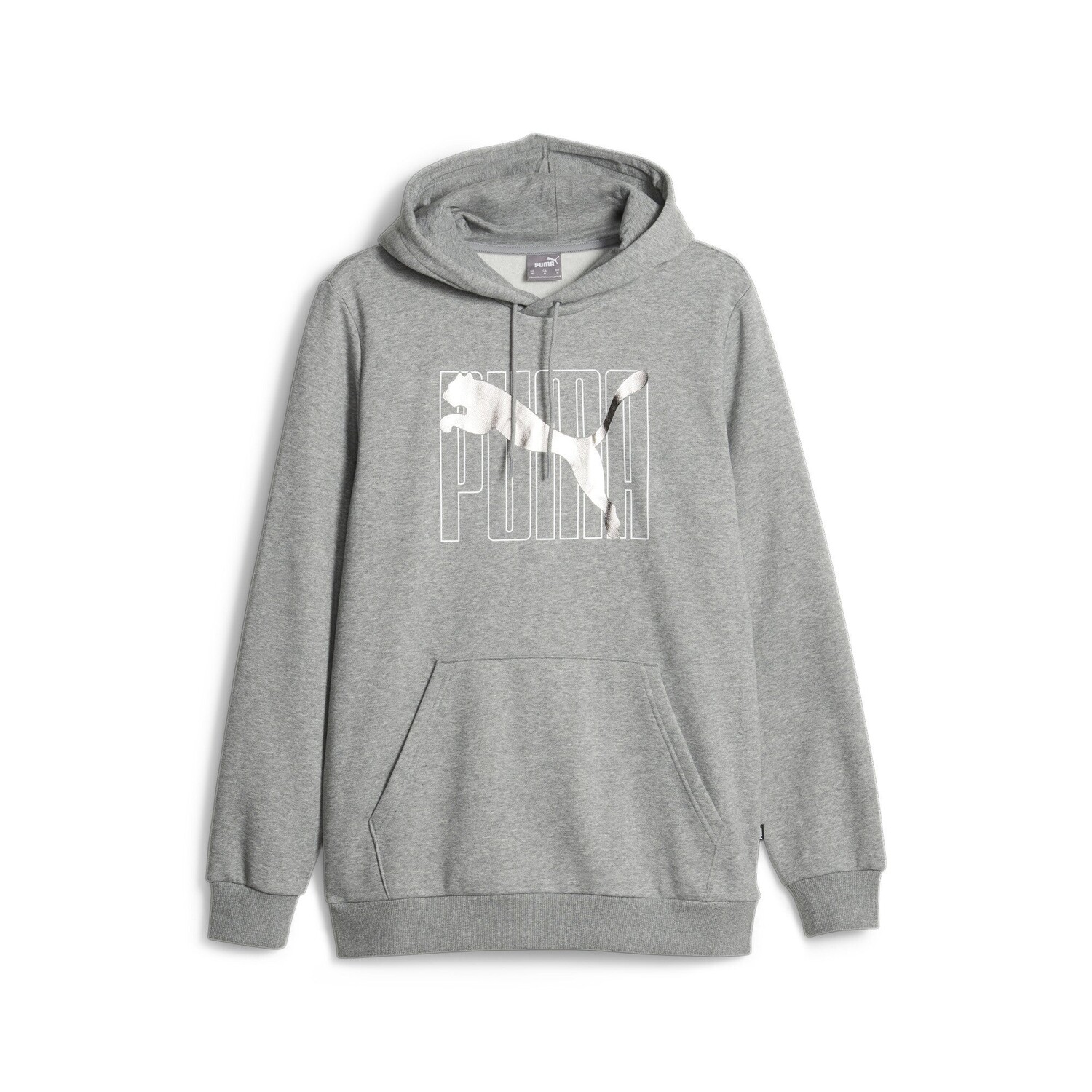 

Мужская худи PUMA ESS+ Logo Lab, цвет Medium Gray Heather