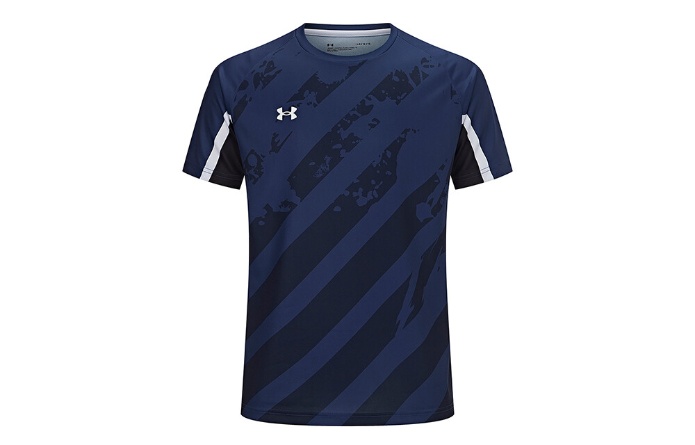 

Футболка унисекс синяя Under Armour, синий