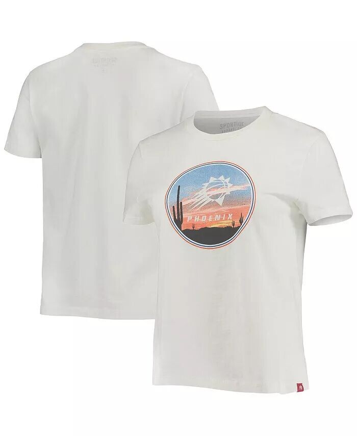 

Женская белая футболка Phoenix Suns Arcadia Sportiqe