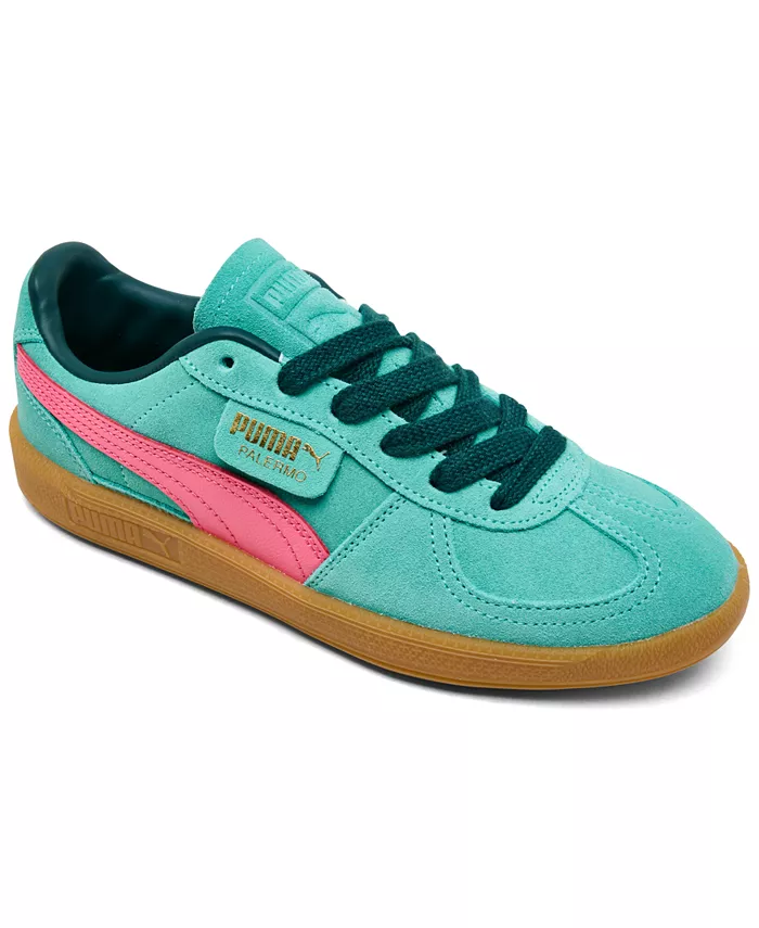 Женские повседневные кроссовки Palermo от Finish Line Puma, зеленый