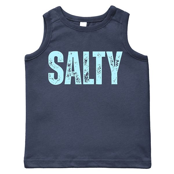 

Футболка Salty block для малышей The Juniper Shop, Navy