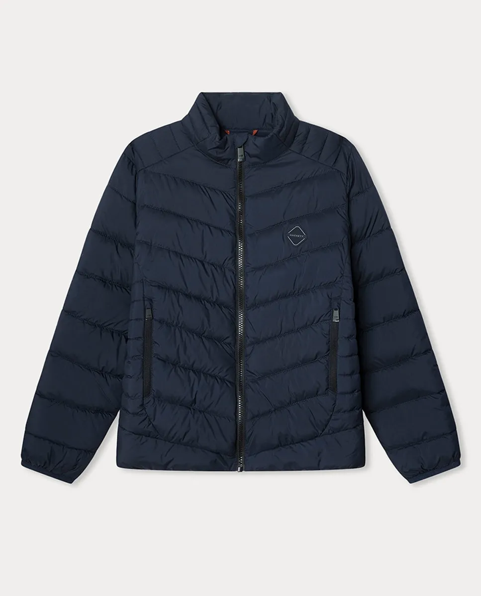 

Детское стеганое пальто Hackett, темно-синий