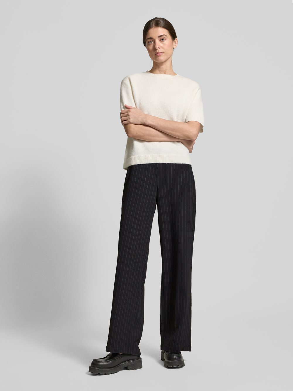 

Свободные широкие брюки 'BERLIN' Vero Moda, черный