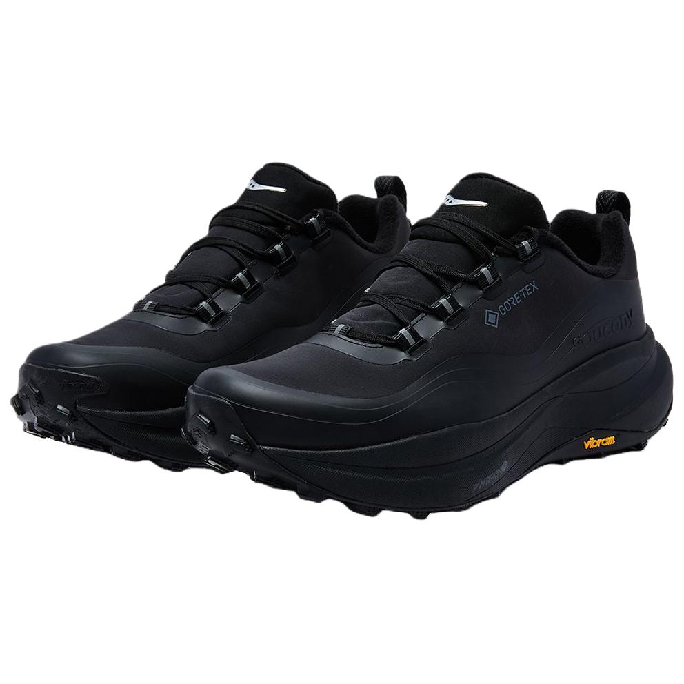 Xodus Peach Origin Waterproof Running Shoes Unisex Saucony, черный — фото 4