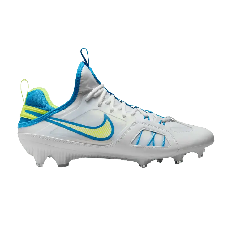 

Кроссовки Huarache 9 Varsity LAX SE 'Volt Vivid Blue', белый