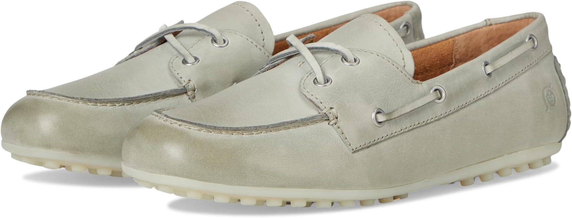 Лоферы Born Faye, цвет Light Green (Roccia)