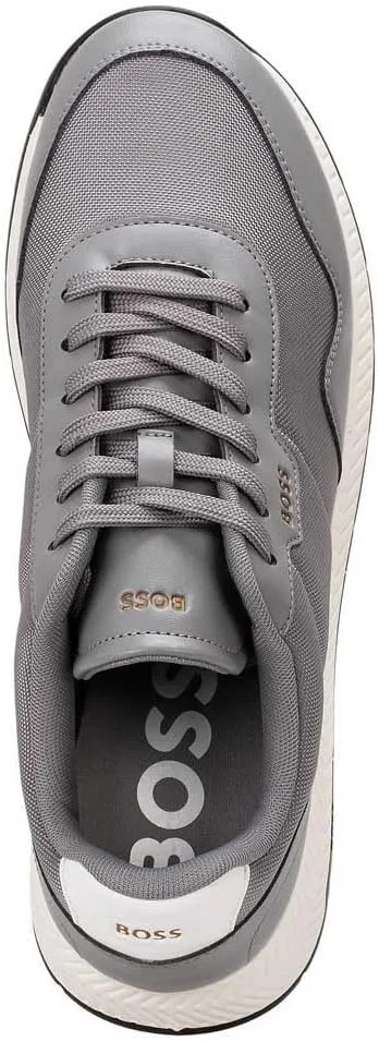 Кроссовки для тенниса BOSS, Medium Grey — фото 3