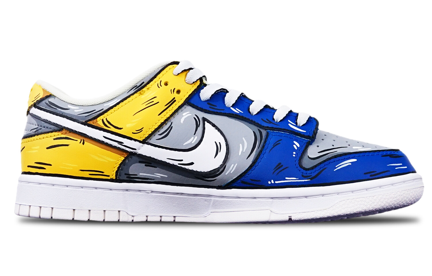 

Кроссовки Nike Dunk Skateboard Shoes Women's Low-Top White