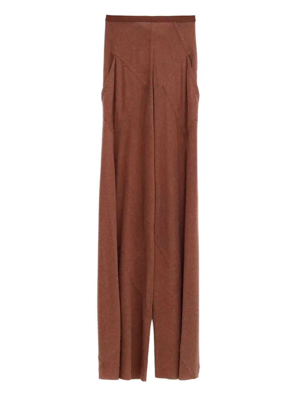 

Брюки с карманами Rick Owens, коричневый