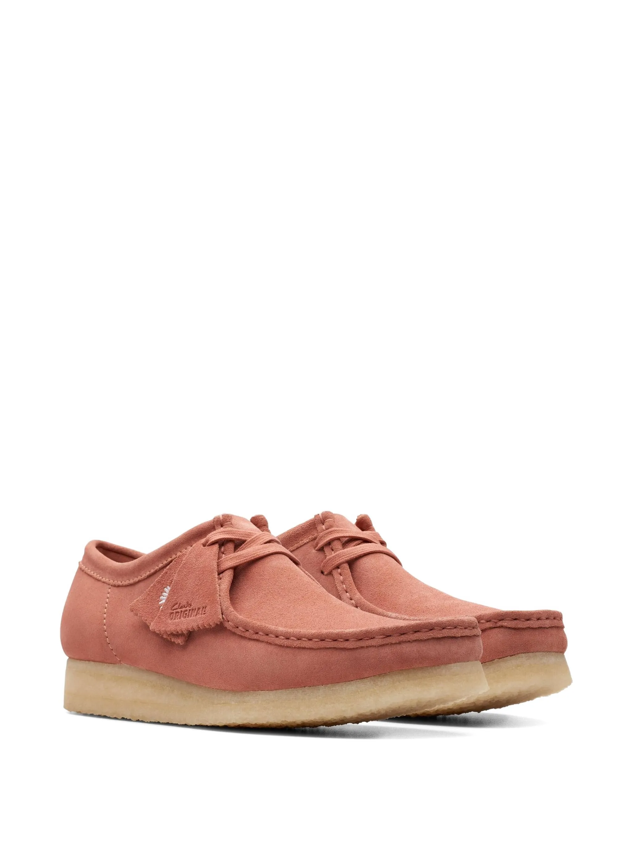 Туфли Wallabee на шнуровке Clarks Originals, оранжевый — фото 2