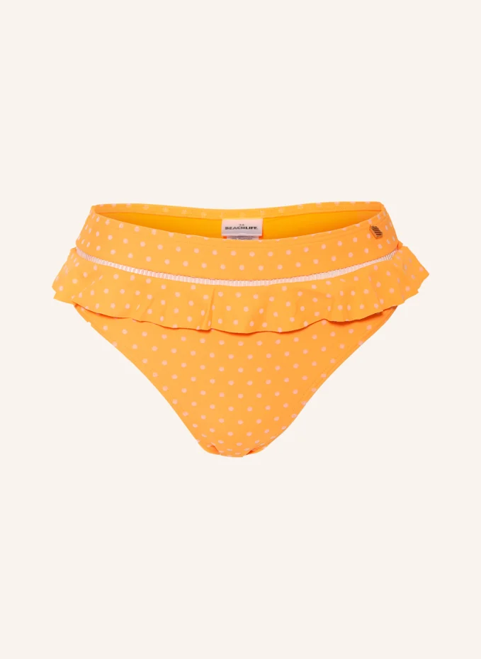 

Плавки бикини с завышенной талией velvet dot Beachlife, оранжевый