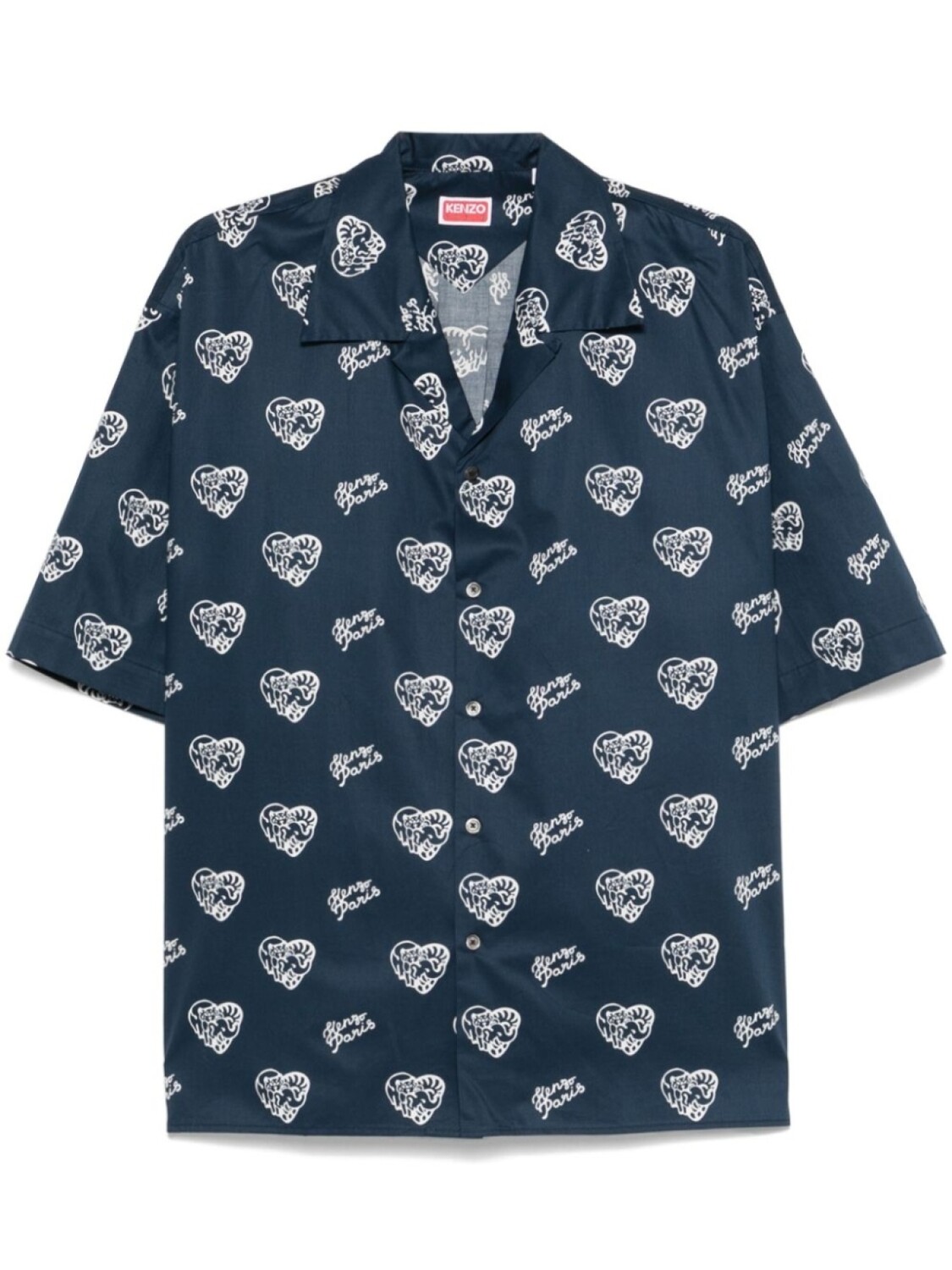 

Футболка Kenzo Junge Heart, синий