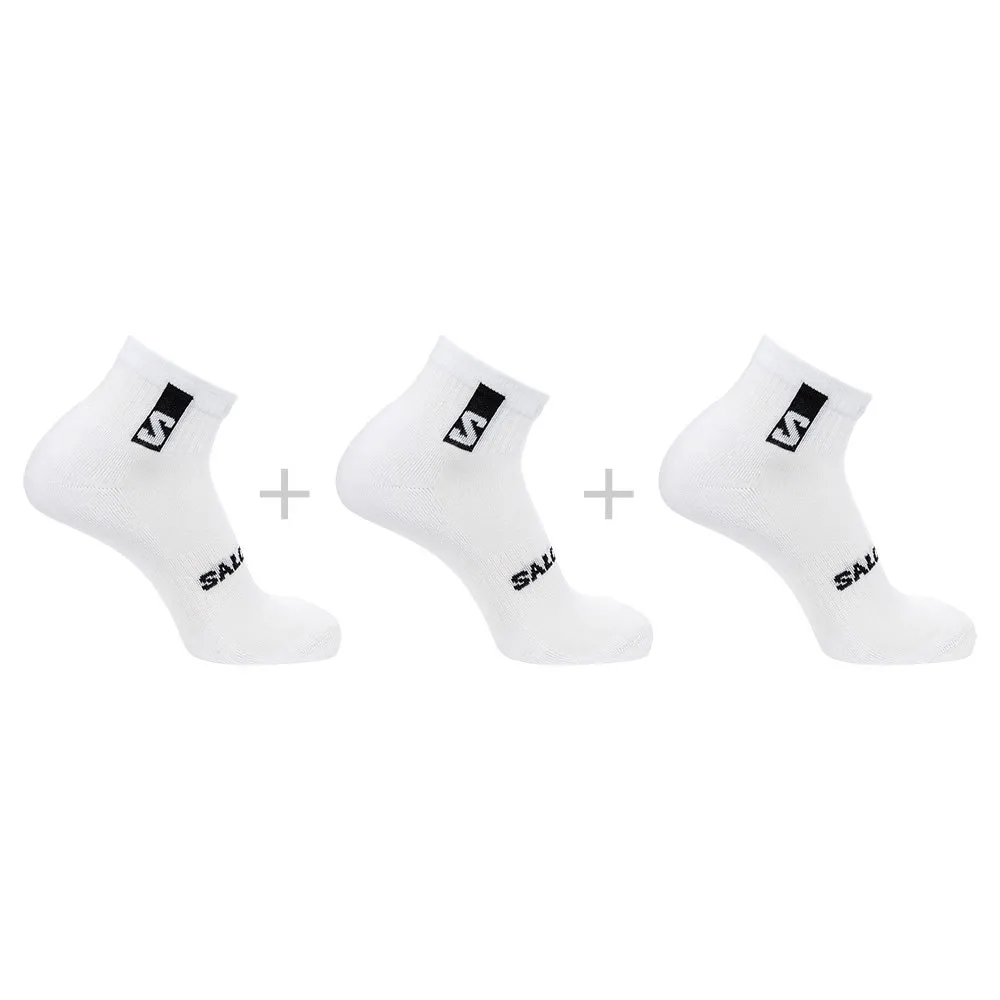 

Носки Salomon Everyday Ankle short 3 pairs, белый