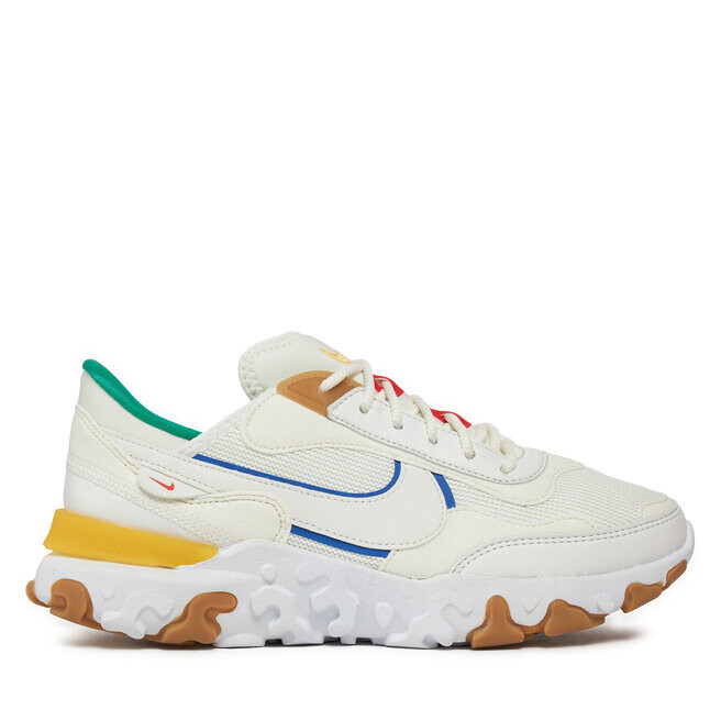 

Кроссовки Nike React R3Vision DQ5188 112 Summit White/Game Royal, экрю
