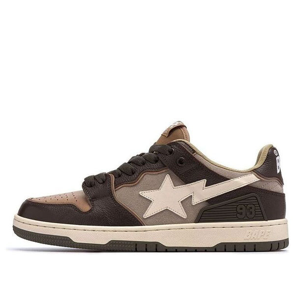 

Кроссовки sk8 sta 'dark brown beige' A Bathing Ape, коричневый
