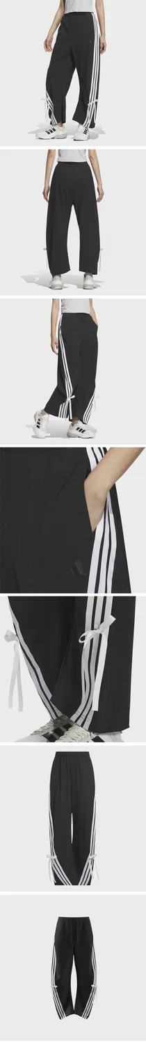 Женские чёрные тканые брюки для танцев от Adidas — фото 4