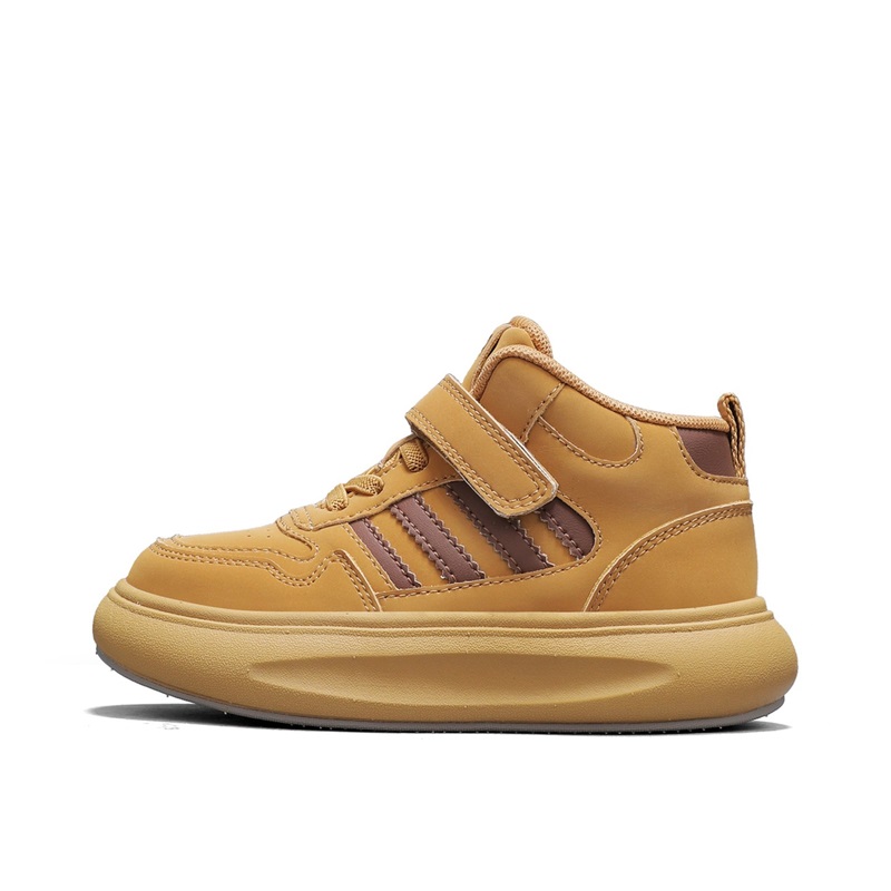 

Термические кроссовки для скейтбординга Mid top с амортизацией для детей Jeep, коричневый