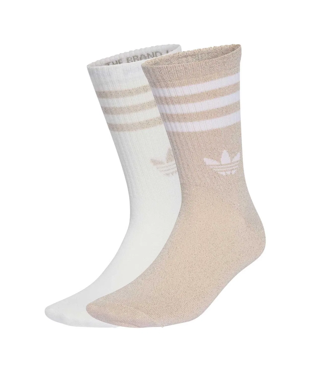 Носки adidas W 3ST GLT Crew Sock 2 пары розовые