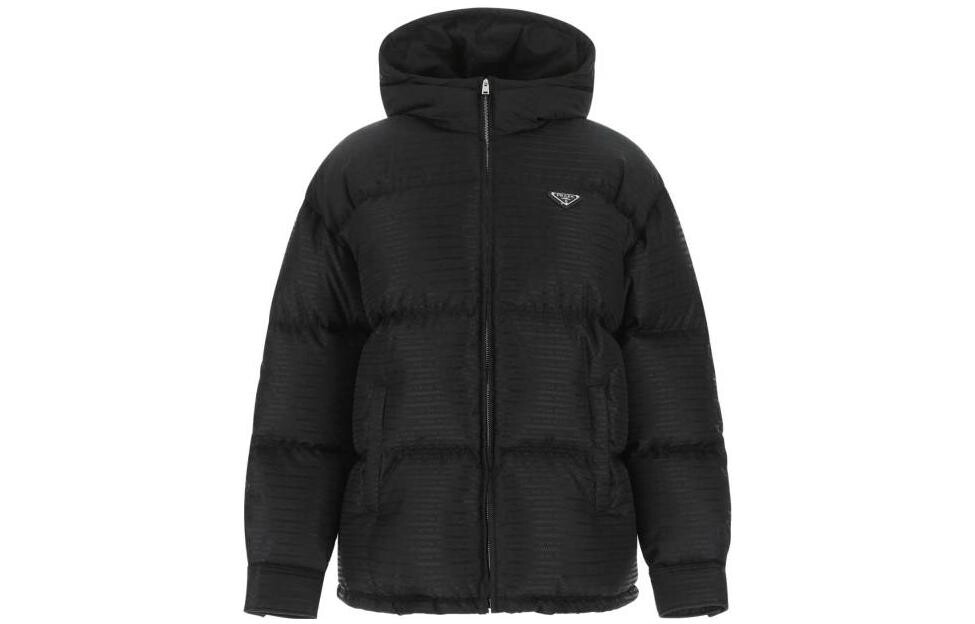 

Женский пуховик Prada, черный