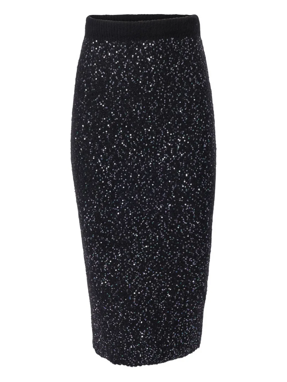 

Юбка-карандаш с пайетками Carolina Herrera, черный