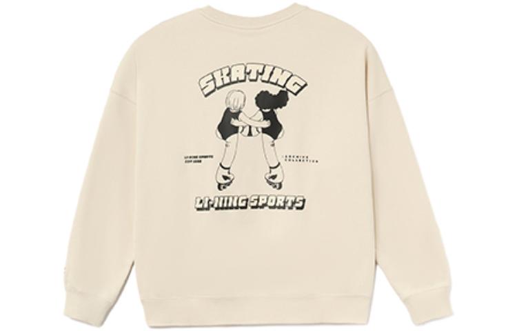 

Спортивная мода коллекция свитшоты Women's LINING, хаки