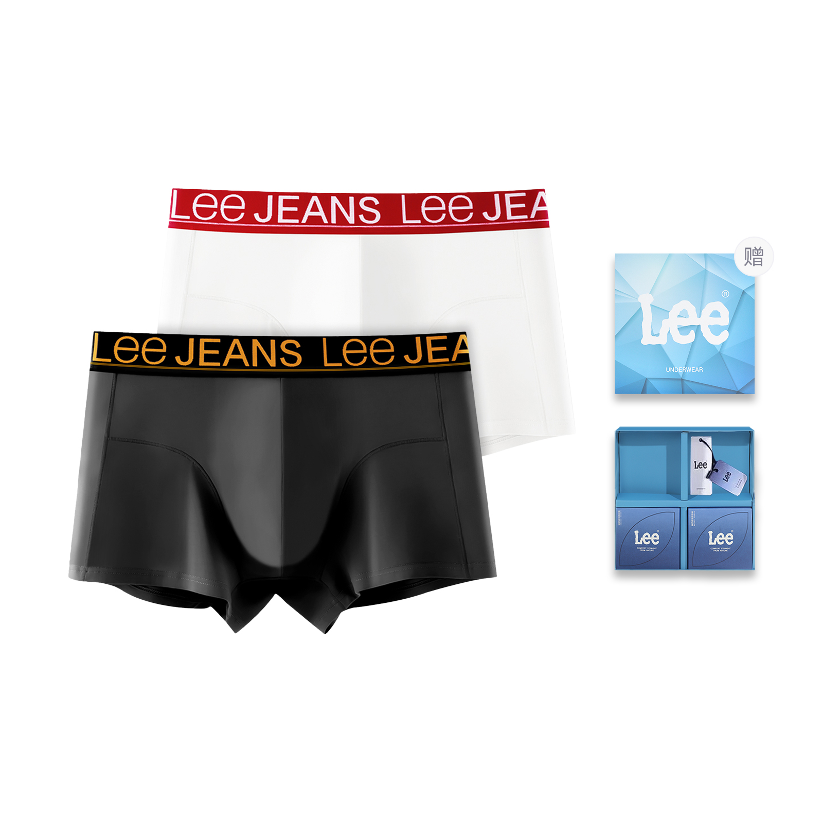 

Sunset 4.0 трусы мужские подарочный набор комбинация Lee, черный