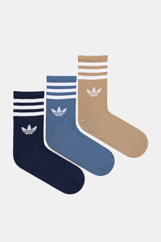 

Носки 3-Stripes комплект из 3 пар Adidas Originals, синий