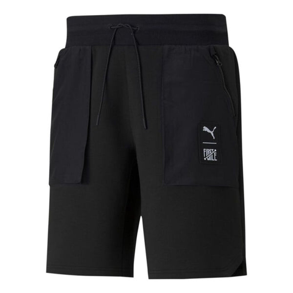 

Шорты x first mile double knit cargo shorts 'black' Puma, черный