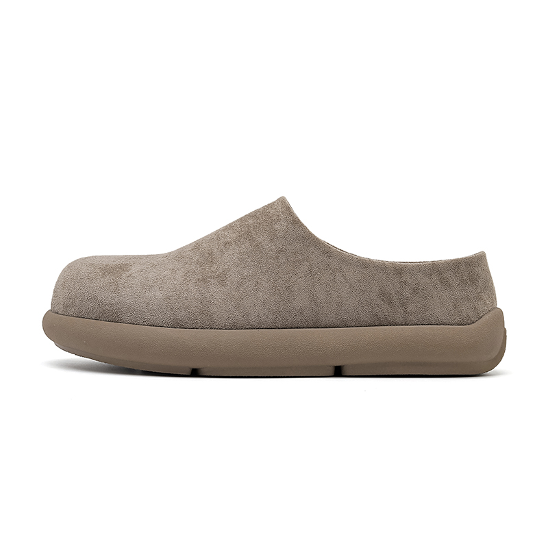 

MODENGPAN Резиновые противоскользящие тапочки с закрытым носком унисекс серые, цвет Gray