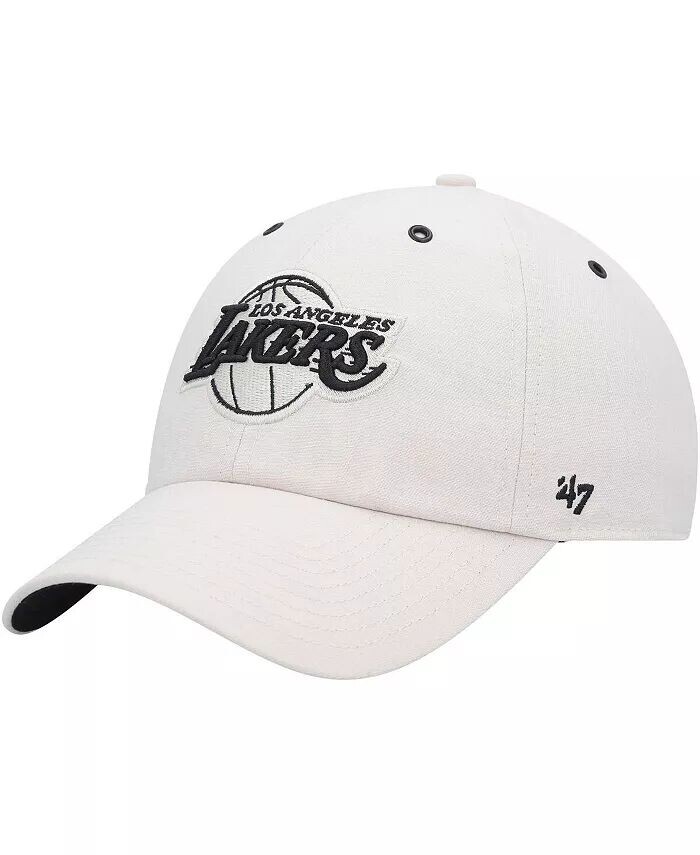 

Мужская кремовая регулируемая кепка Los Angeles Lakers Lunar Clean Up '47 Brand, бежевый