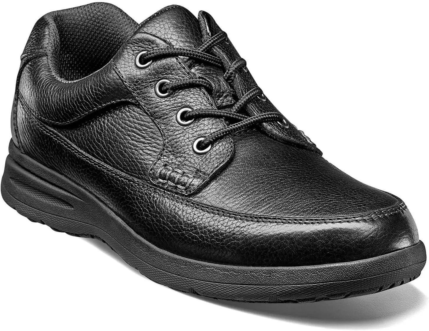 Nunn Bush Herren Cam Moc Toe Оксфордские повседневные туфли, Black Tumbled — фото 3