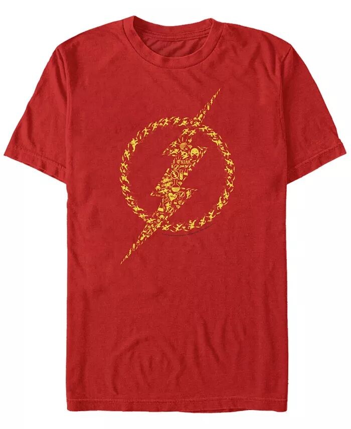 

Мужская футболка DC с короткими рукавами и логотипом Flash Icon Fifth Sun
