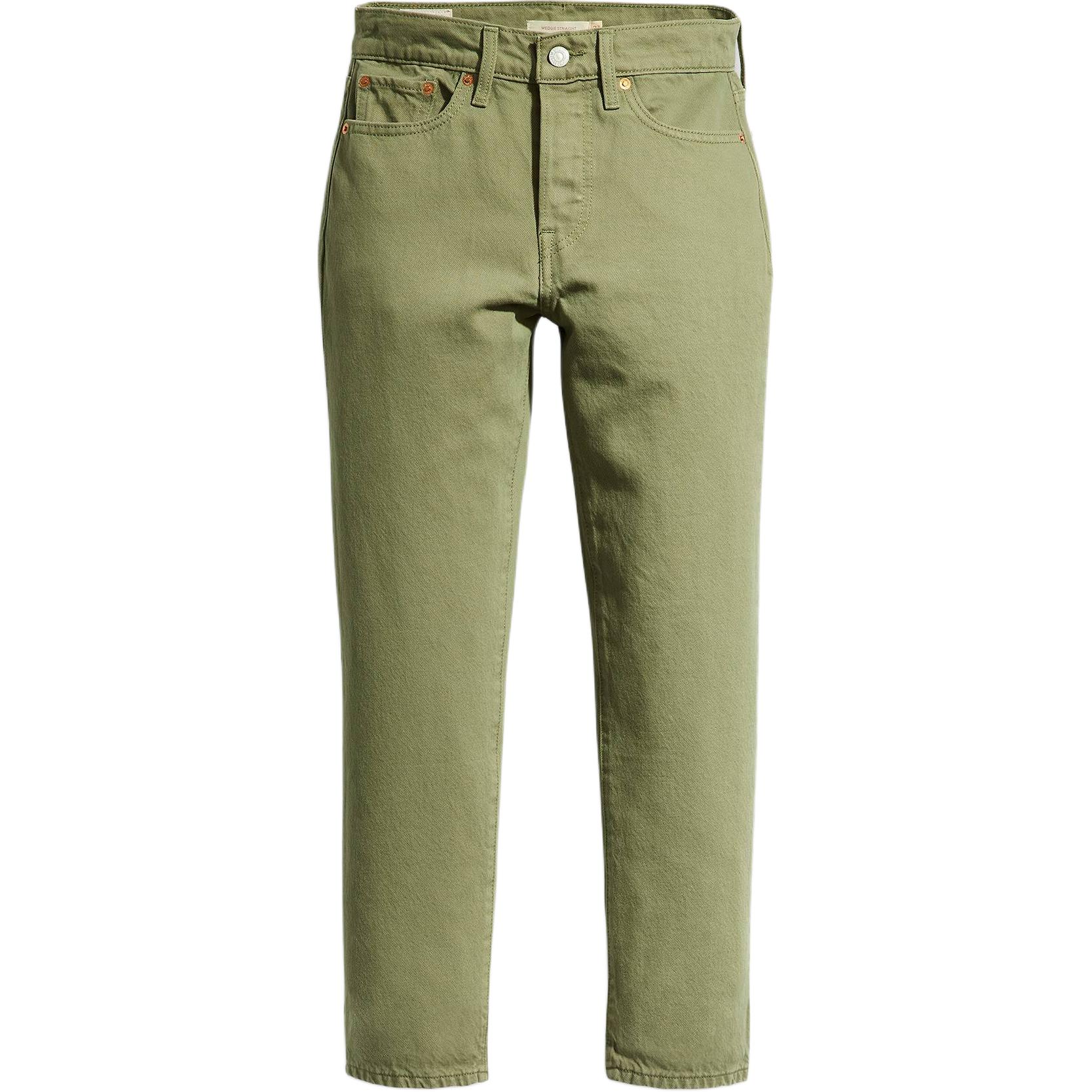 

Джинсы женские зеленые Levis