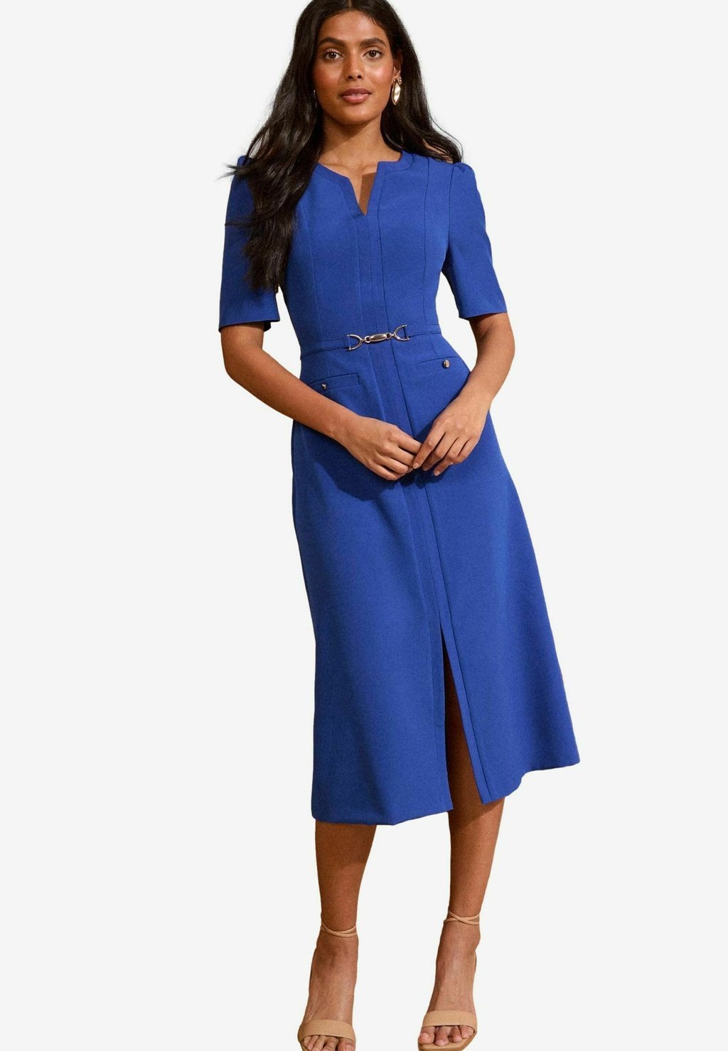 

Повседневное платье REGULAR FIT - BUCKLE TRIM COLUMN Love & Roses, синий