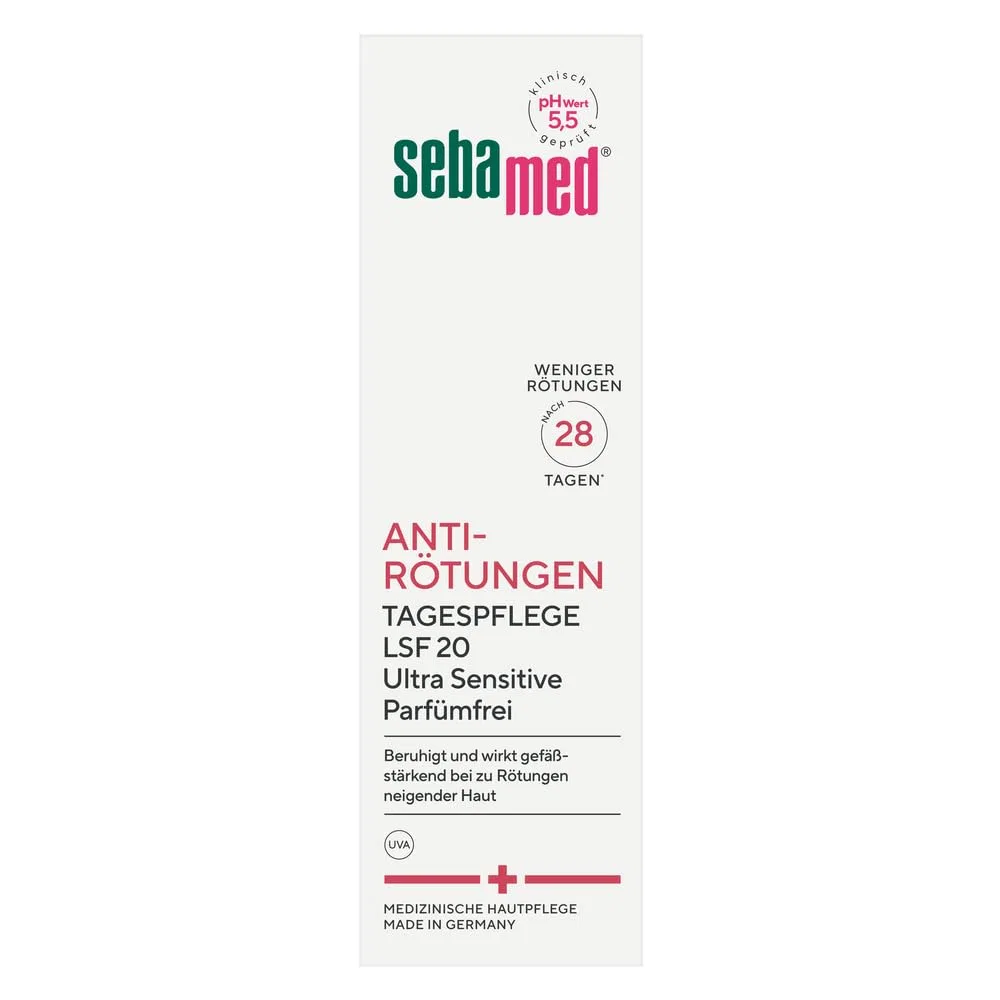 Крем для лица SPF20 SEBAMED Дневной без отдушек с от