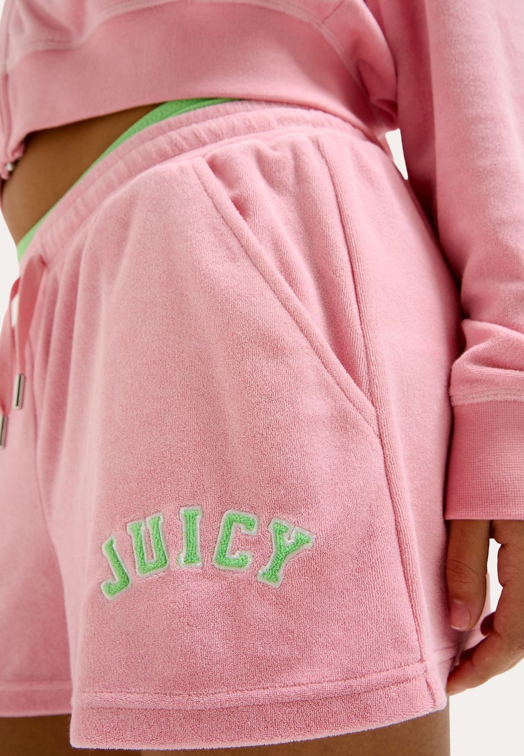 

Шорты DRAWSTRING SHORTS - Tracksuit bottoms Juicy Couture, светло-розовый