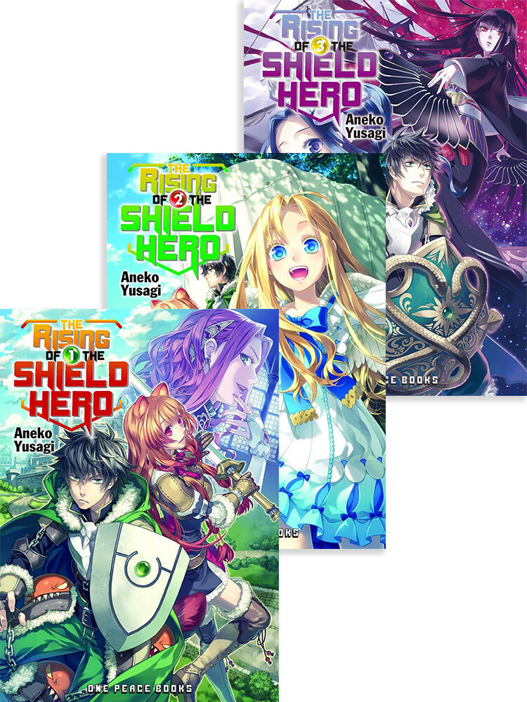 

Новелла The Rising of the Shield Hero Novel (1-3) Bundle