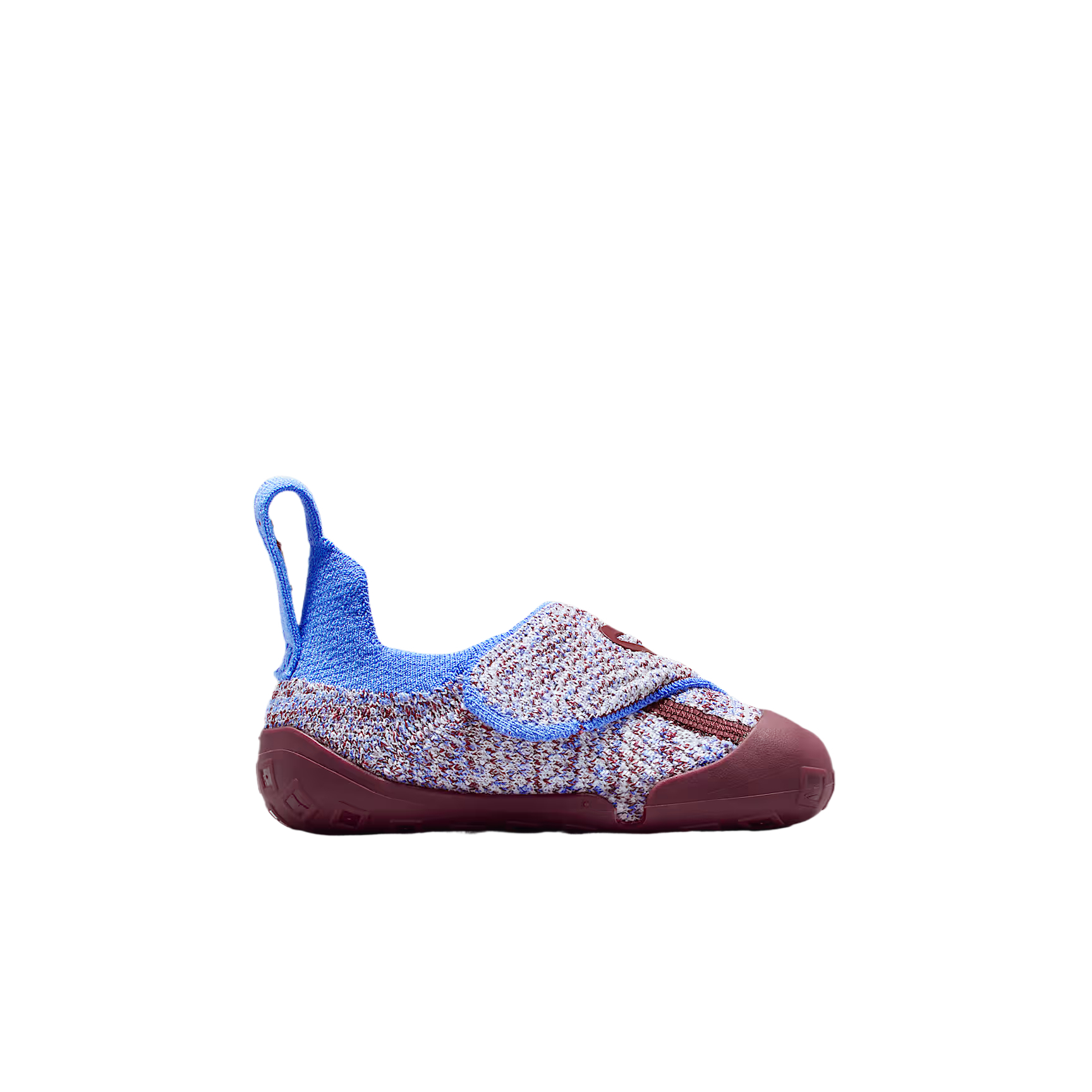 Низкие кроссовки Swoosh 1 для младенцев и малышей Nike, красный/серый — фото 2