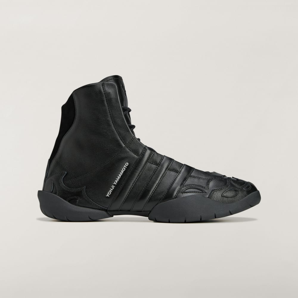 

Высокие кроссовки Adidas Y-3 Regu 2002 Hi, цвет Black/Black/Black