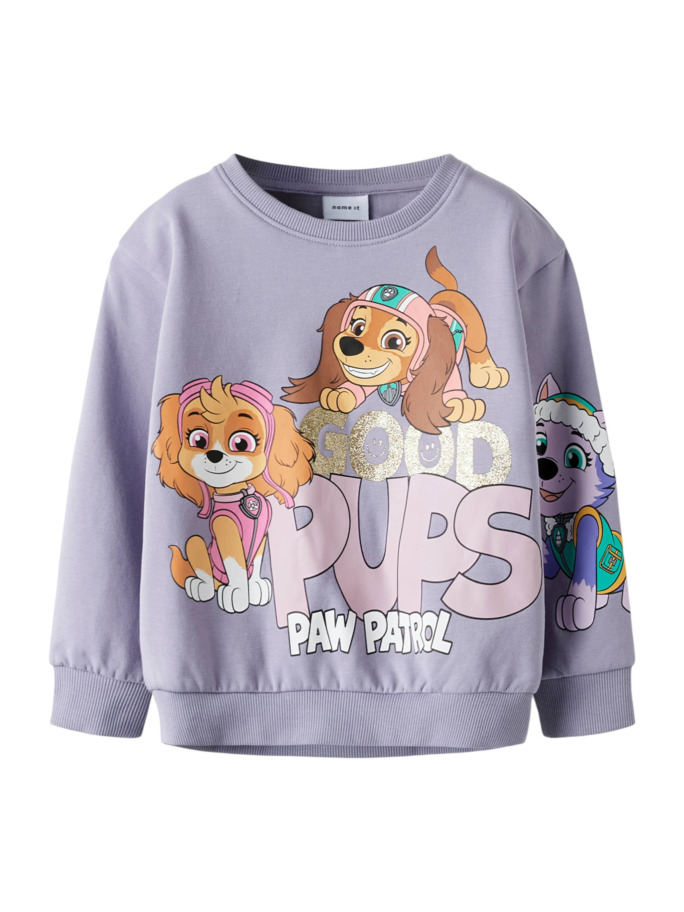 

NAME IT Свитшот в пастельно-фиолетовом цвете