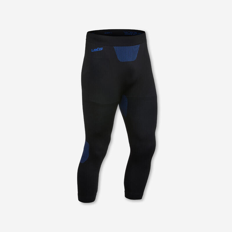 

Лыжное белье функциональные брюки мужские бесшовные - BL 580 I-Soft черный/синий WEDZE, цвет blau