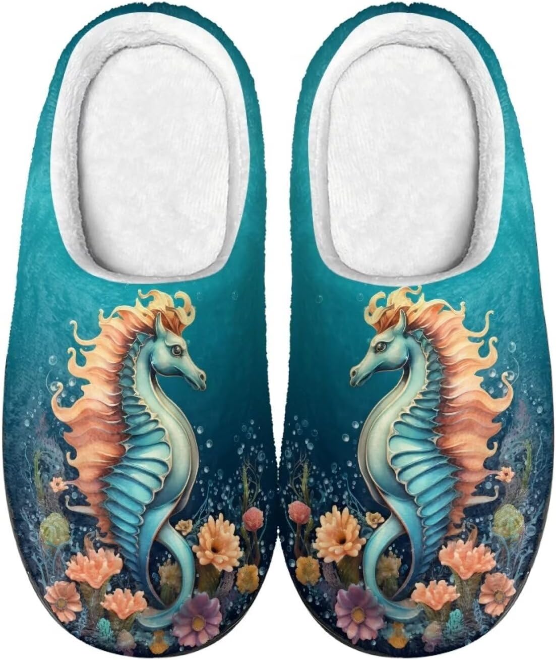 

Женские тапочки DISNIMO для дома и улицы, мягкие и удобные домашние обувь для спальни, 0 Sea Horse