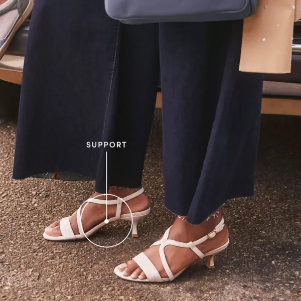 Женские туфли Nolita с открытой пяткой на каблуке Lifestride, цвет sienna tan — фото 4