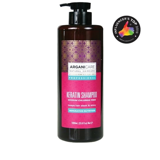 

Шампунь для волос Keratin с кератином, 1000 мл Arganicare