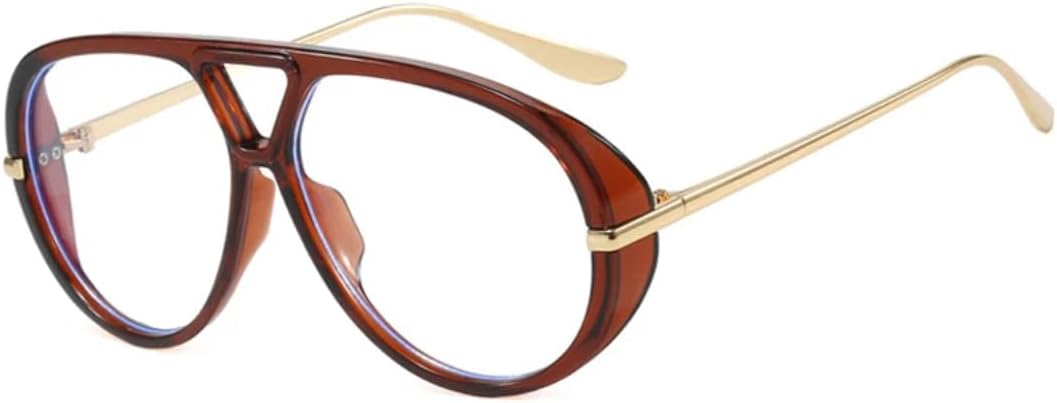 

Солнцезащитные очки с защитой UV400 | Двойные перемычки, увеличенный градиент | Для женщин и мужчин, для занятий спортом на открытом воздухе и вождения DSVIGF, Tea Clear