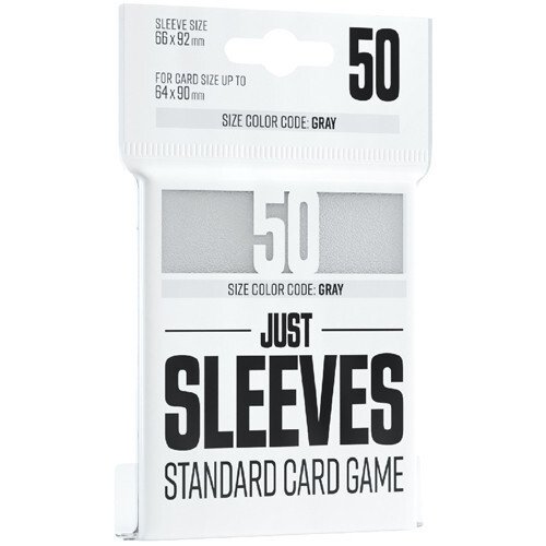 

Аксессуары Gamegenic Just Sleeves: Standard Size - White (50)