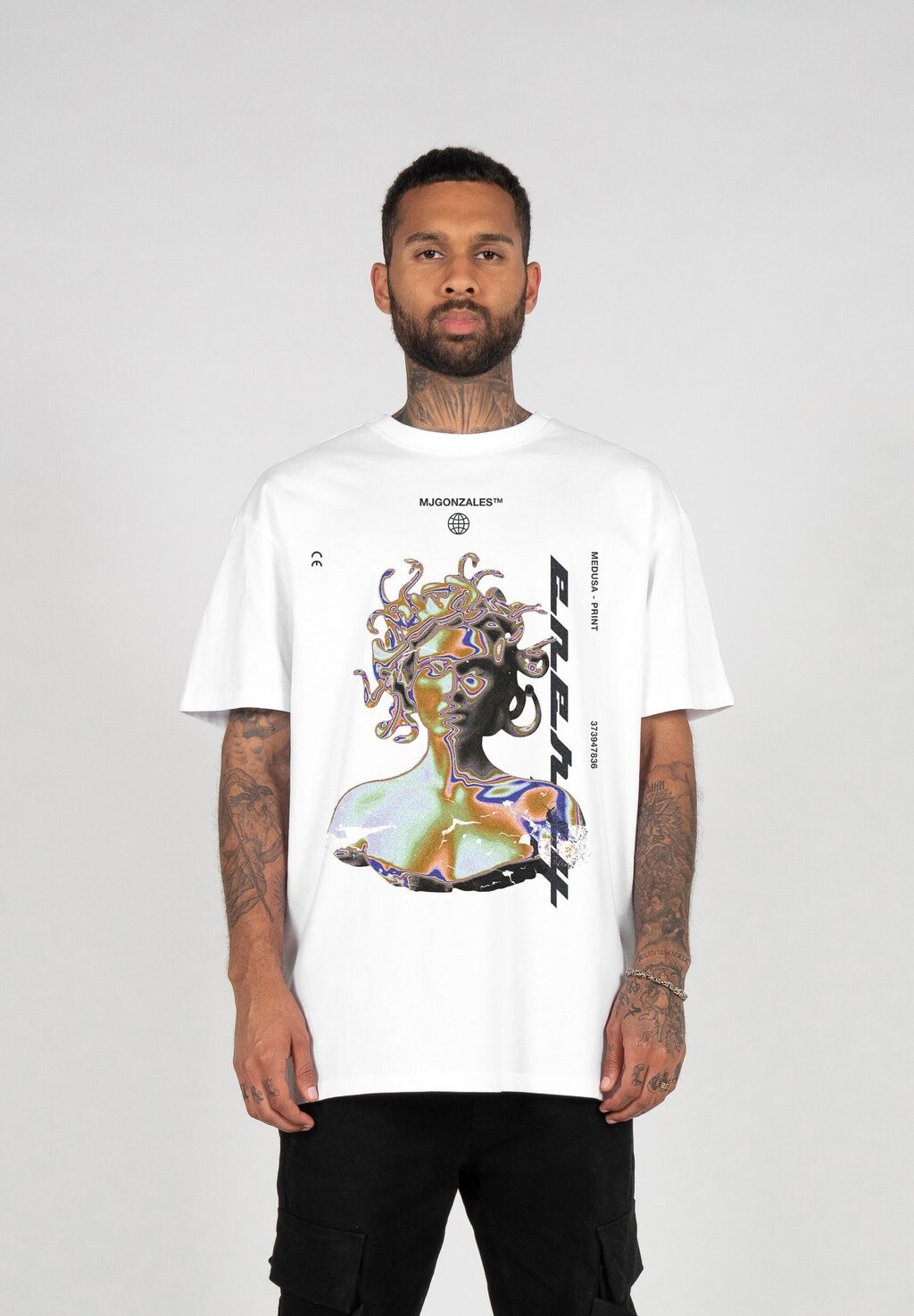 

Футболка с принтом Männer Medusa Heavy Oversized MJ Gonzales, белый
