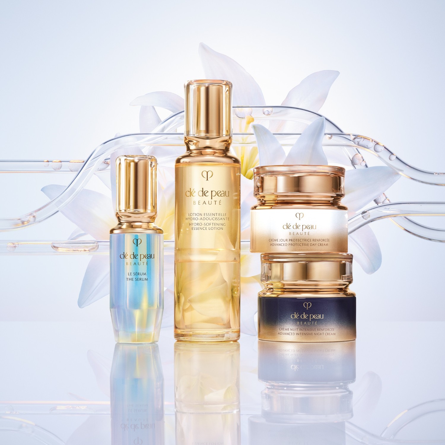 Крем для лица key radiance care advanced intensive night cream Cle De Peau Beaute, объем 50 мл refill — фото 4